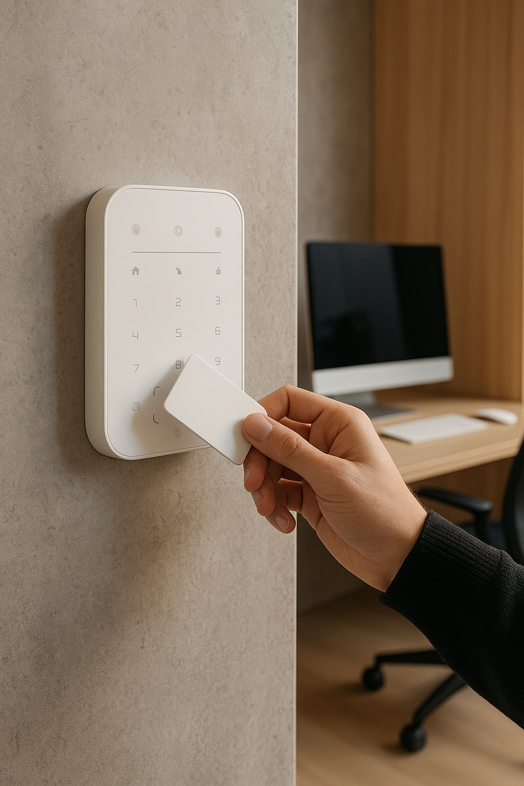 Keypad-ProMax code et badge RFID